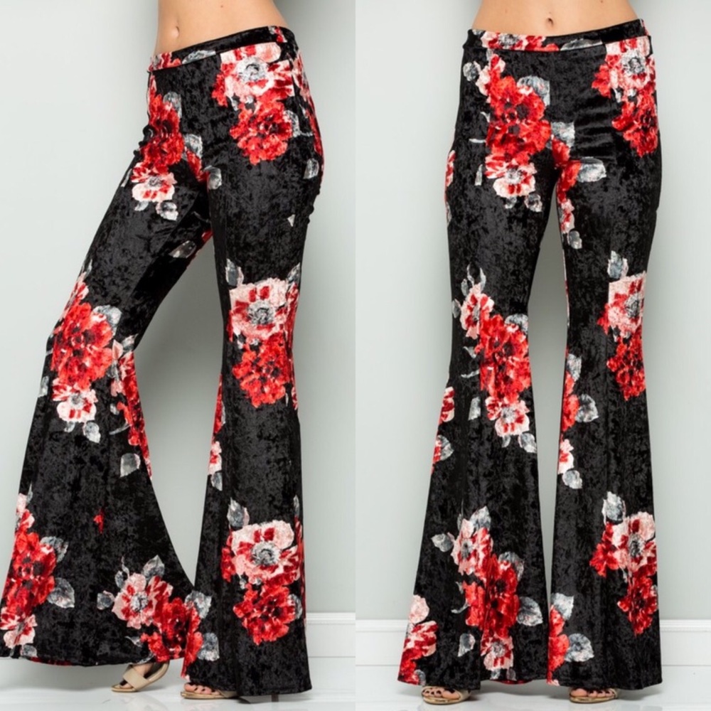 NEW COLORS / SEE NEW LISTING 
Flare Lounge PANTS - Picture 2 of 4